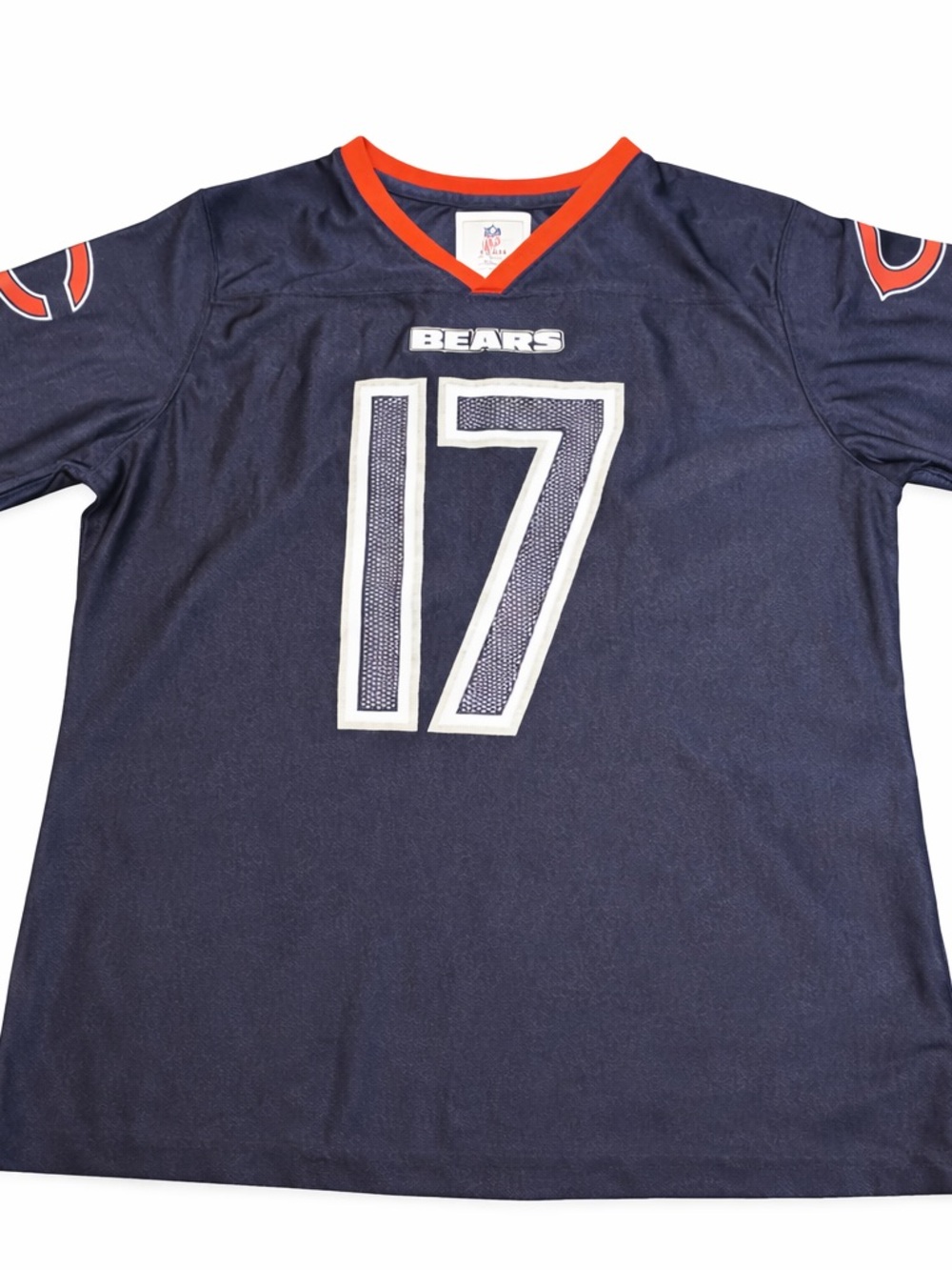 NFL Girls XL Chicago Bears Alshon Jeffery #17 Jersey Sparkle Graphic EUC - Picture 2 of 5